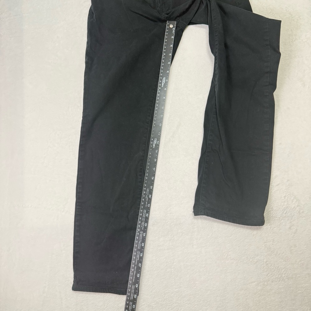 Lucky Brand 121 Slim Fit Jeans Size 32W 30W Black - Picture 7 of 9